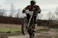 trénink motocros